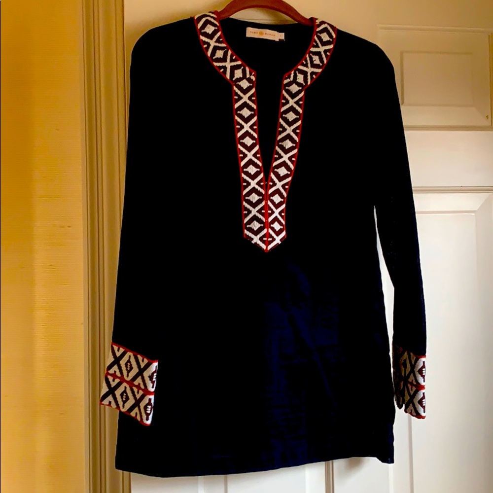 Tory Burch size 2, tunic caftan excellent conditio